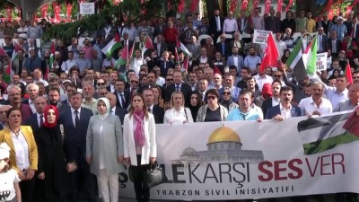 kutsal topraklar - Trabzon'da 'İşgale Karşı Ses Ver' mitingi düzenlendi Videosu