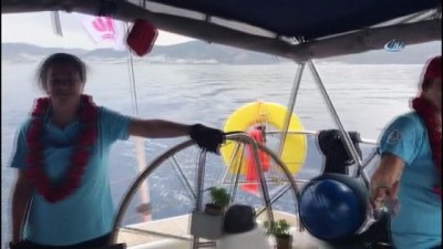 cesar -  4 kadın yelkenci Akdeniz’e açıldı  Videosu