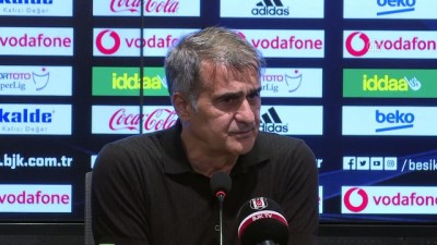 Beşiktaş - Sivasspor maçının ardından - Şenol Güneş (1) - İSTANBUL