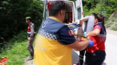  Bolu’da tatil dönüşü trafik kazası: 3 yaralı 