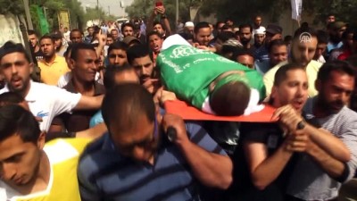 Gazze şehidini uğurladı - GAZZE