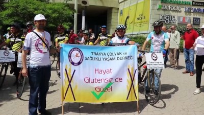 'Glutensiz Yaşama Pedal Çevir'diler - TEKİRDAĞ