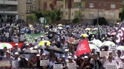protesto - 'Kudüs İslam'ındır' mitingi - BATMAN Videosu