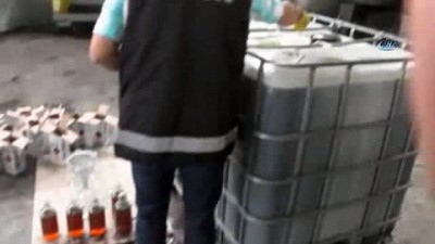 kimyasal maddeler -  9 bin litre kaçak akaryakıtın ele geçirildiği operasyon polis kamerasında  Videosu