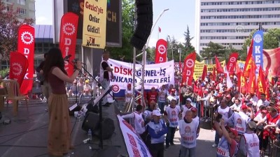 yan etki - Başkentte 1 Mayıs Emek ve Dayanışma Günü kutlaması - ANKARA  Videosu