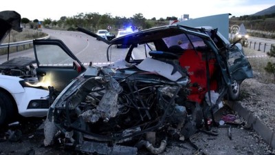 Burdur'da trafik kazası: 6 yaralı 