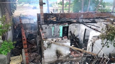 Ev yangını: 2 yaralı - AMASYA 