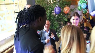 Gomis ve Albayrak’tan anlamlı ziyaret