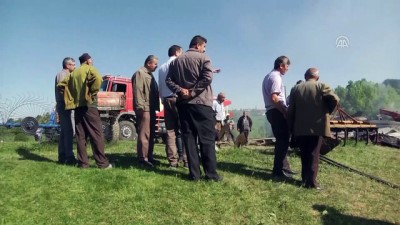 İhsangazi'de 7 ev tamamen yandı - KASTAMONU 