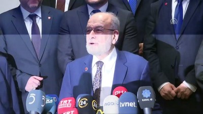 Karamollaoğlu, cumhurbaşkanı adaylığı başvurusu yaptı - ANKARA 
