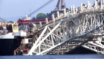 boru hatti - Pioneering Spirit, İstanbul Boğazı'ndan geçiyor (2) - İSTANBUL  Videosu