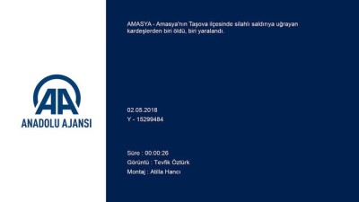 silahli kavga - Silahlı kavga: 1 ölü, 1 yaralı - AMASYA  Videosu