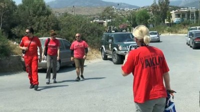  Siyah kuğu Bodrum’u ayağa kaldırdı 