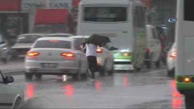  Tokat'ta vatandaşı sevindiren yağış