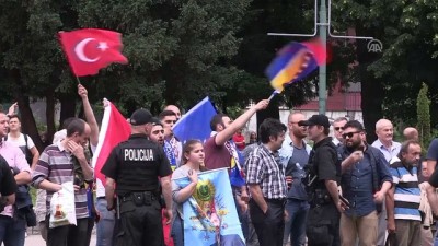 Cumhurbaşkanı Erdoğan Bosna Hersek'te - Sevgi gösterisi - SARAYBOSNA