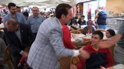 iftar sofrasi -  İlkadım'da, 'Komşu İftarları' devam ediyor  Videosu