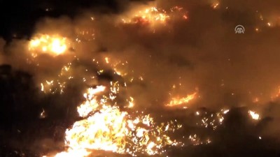 patlama sesi - Bodrum çöplüğünde yangın - MUĞLA  Videosu