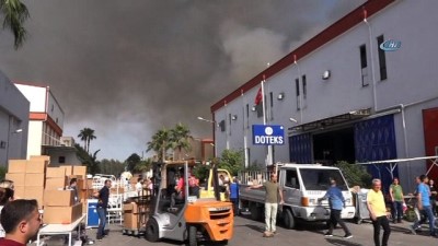 tekstil fabrikasi -  Mersin'deki yangın kontrol altına alındı Videosu