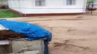 dolu yagisi -  Sivas'ta tarım arazilerini sel vurdu Videosu