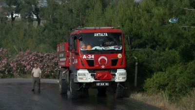 orman yangini -  Evlere sıçrayan orman yangını büyümeden söndürüldü Videosu