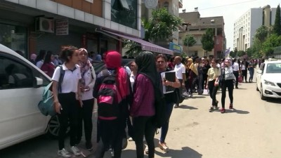 Lisede yangın - MERSİN 