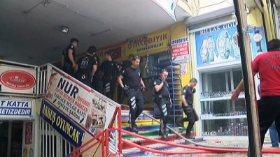 tron -  Şanlıurfa’da pasajda yangın çıktı Videosu