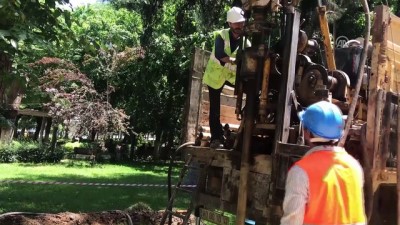 rayli sistem - Gaziantep'te metro için kollar sıvandı  Videosu