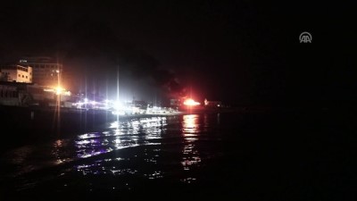İsrail, Gazze limanındaki bir tekneyi vurdu - GAZZE 