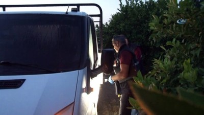 yunus timleri -  Polislerin kaza yapmasına neden olan hırsızlardan bir yakalandı  Videosu