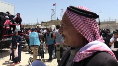 Suriyeliler bayram için ülkelerine gidiyor - KİLİS 