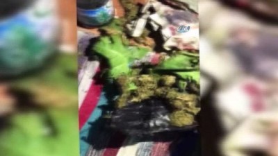 hava sicakligi -  Uyuşturucuyu sobada yakarken yakalandılar  Videosu