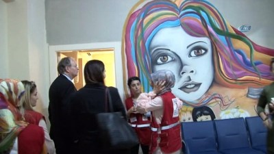 toplum merkezi -  Büyükelçi Berger’den Kızılay Toplum Merkezine ziyaret Videosu