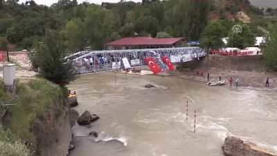 allah - Türkiye Rafting Şampiyonası 2. ayak yarışları başladı - TUNCELİ  Videosu