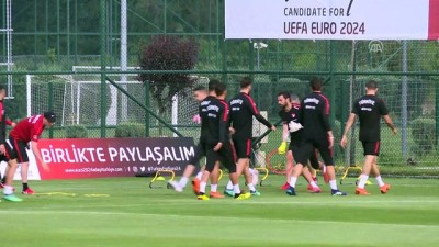 A Milli Futbol Takımı, hazırlıklarını sürdürdü - İSTANBUL