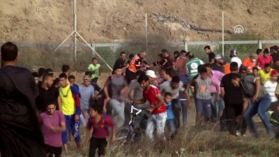 Gazze sınırında yaralananların sayısı 109'a yükseldi (2) - GAZZE