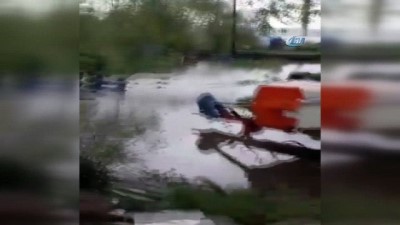 amator kamera -  Sağanak yağış sonrası Tora deresi taştı, köy sular altında kaldı  Videosu