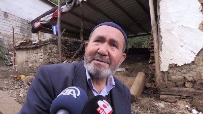 toprak kaymasi - Sel ve heyelan - BURSA  Videosu