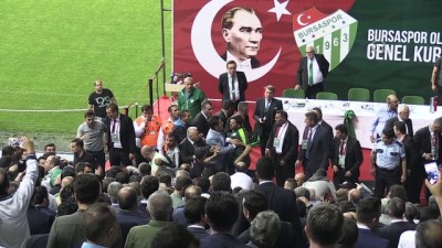 divan baskanligi - Bursaspor Kulübünün kongresi başladı - BURSA  Videosu