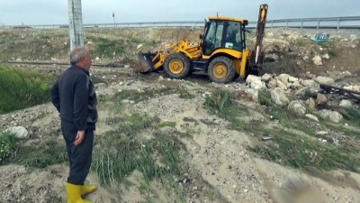 felaket -  Çiftçinin bir yılık emeği yarım saatte yok oldu  Videosu