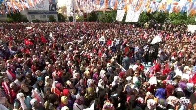 miting alani - Cumhurbaşkanı Erdoğan: 'Geçin o işleri. Kurla, bu manipülasyonlarla bizi vuramazsınız' – ISPARTA  Videosu