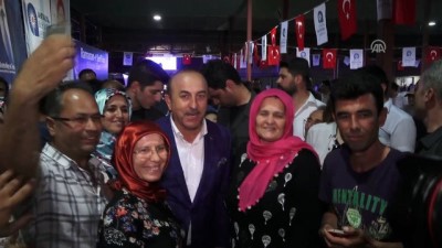 iftar sofrasi - Dışişleri Bakanı Çavuşoğlu: 'Türkiye'nin geleceği için gücümüzü birleştirdik' - ANTALYA Videosu