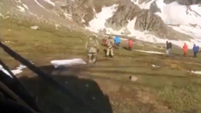 Kaçkarlar'da ipi koparak düşen dağcı hayatını kaybetti (2) - RİZE