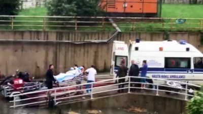 yagmur suyu -  Kocaeli'de hastaneyi su bastı Videosu