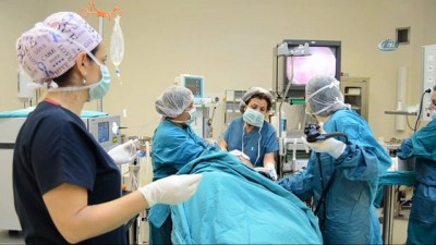 kubat -  Alanya Alaadin Keykubat Üniversitesi lazerle mide tümörü ameliyatına başlandı  Videosu
