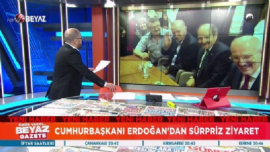 beyazgazete - Cumhurbaşkanı Erdoğan'dan, sürpriz ziyaret  Videosu