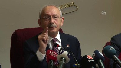 Kılıçdaroğlu: “Bu memlekette aradığımız tek şey huzur” - ANKARA 
