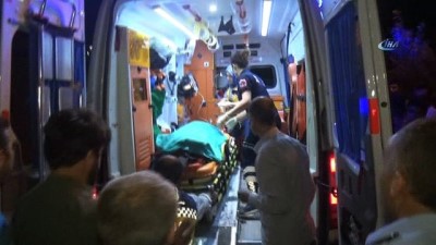 baraj golu -  Otomobil nehre düştü baba öldü oğlu yaralı kurtuldu  Videosu
