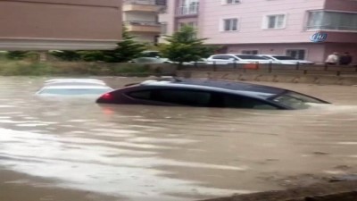 felaket -  - Başkent’in birçok ilçesini sel vurdu Videosu