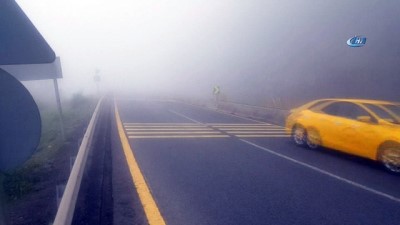 guzergah -  Bolu Dağı'nda sis etkili oluyor  Videosu