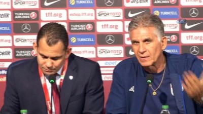 Carlos Queiroz: 'Gelecek adına önemli bir maçtı' 